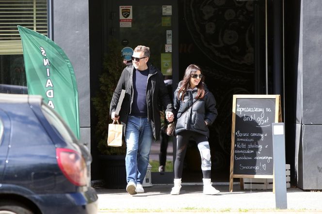 Maciej Orłoś i Paulina Koziejowska zjedli pizze, a potem poszli na rehabilitację