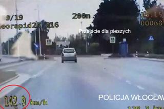 Rażące przekroczenie prędkości przez 24-latka! W obszarze zabudowanym jechał prawie 143 km/h! 