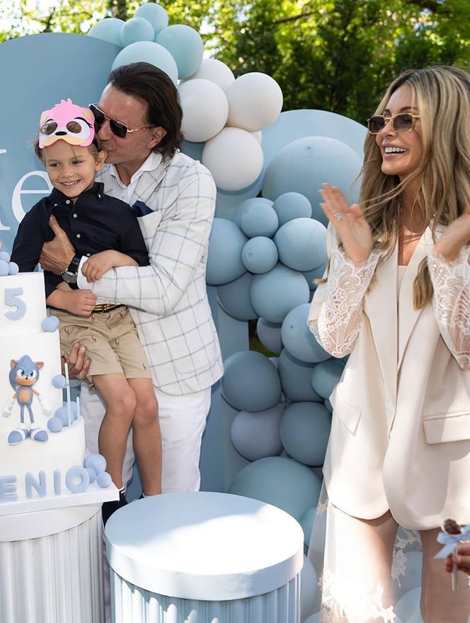 Urodziny Henia, syna Małgorzaty Rozenek-Majdan i Radosława Majdana