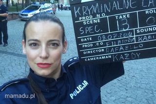 Anna Mucha policjantką na festiwalu Kameralne Lato.