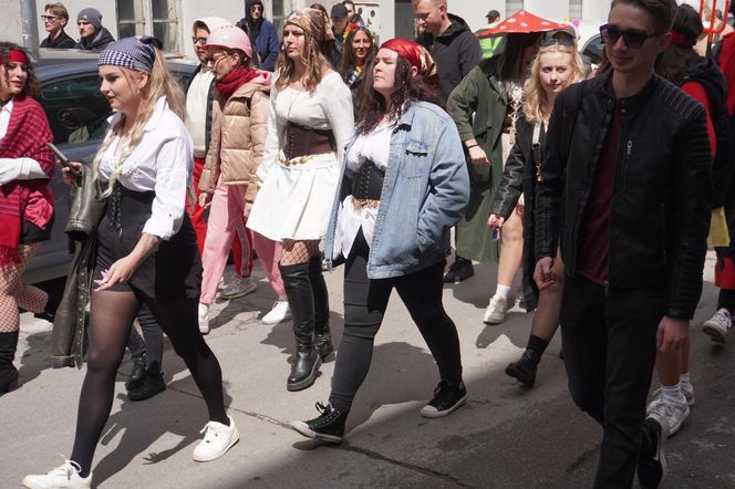 Juwenalia 2025 w Kielcach. Korowód studentów