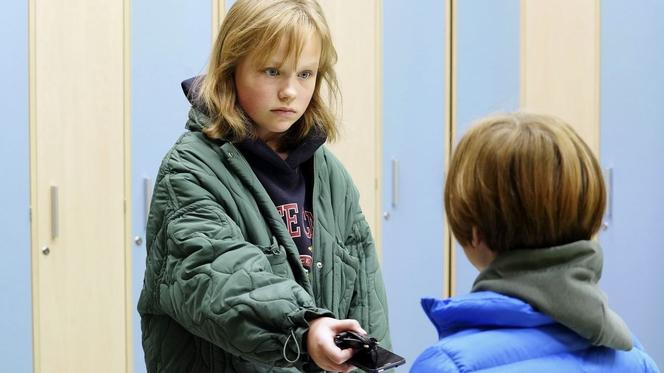 	Barwy szczęścia odc. 2801. Emilka (Jessica Frankiewicz), Emil (Artem Malashchuk)