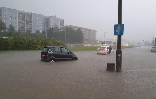 Na Manhatanie też mokro.