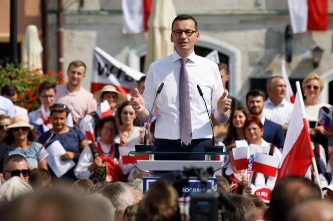 Mateusz Morawiecki w Sandomierzu