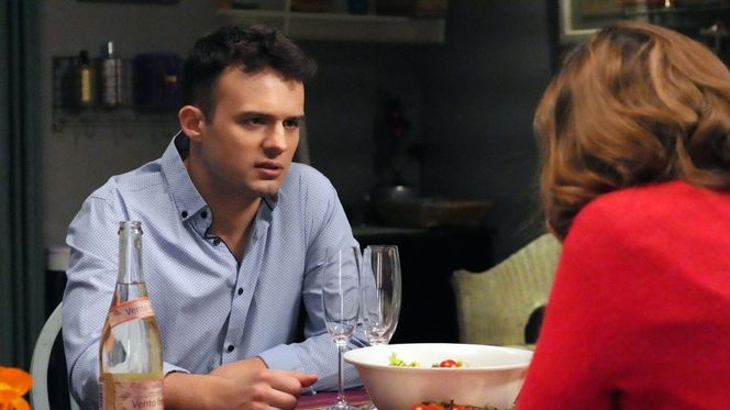 Barwy szczęścia odc. 3219. Asia (Anna Gzyra), Ignacy (Olaf Staszkiewicz)