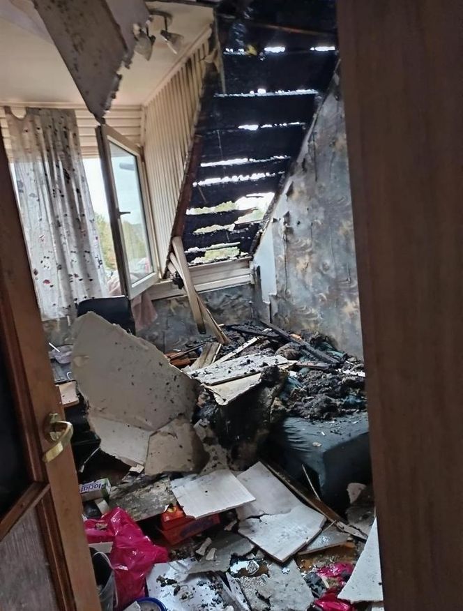 Pożar zabrał im wszystko. Dramat matki i trójki dzieci: "Nasz azyl przestał istnieć…"
