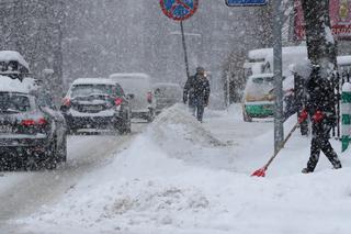 Trudne warunki drogowe w Zakopanem