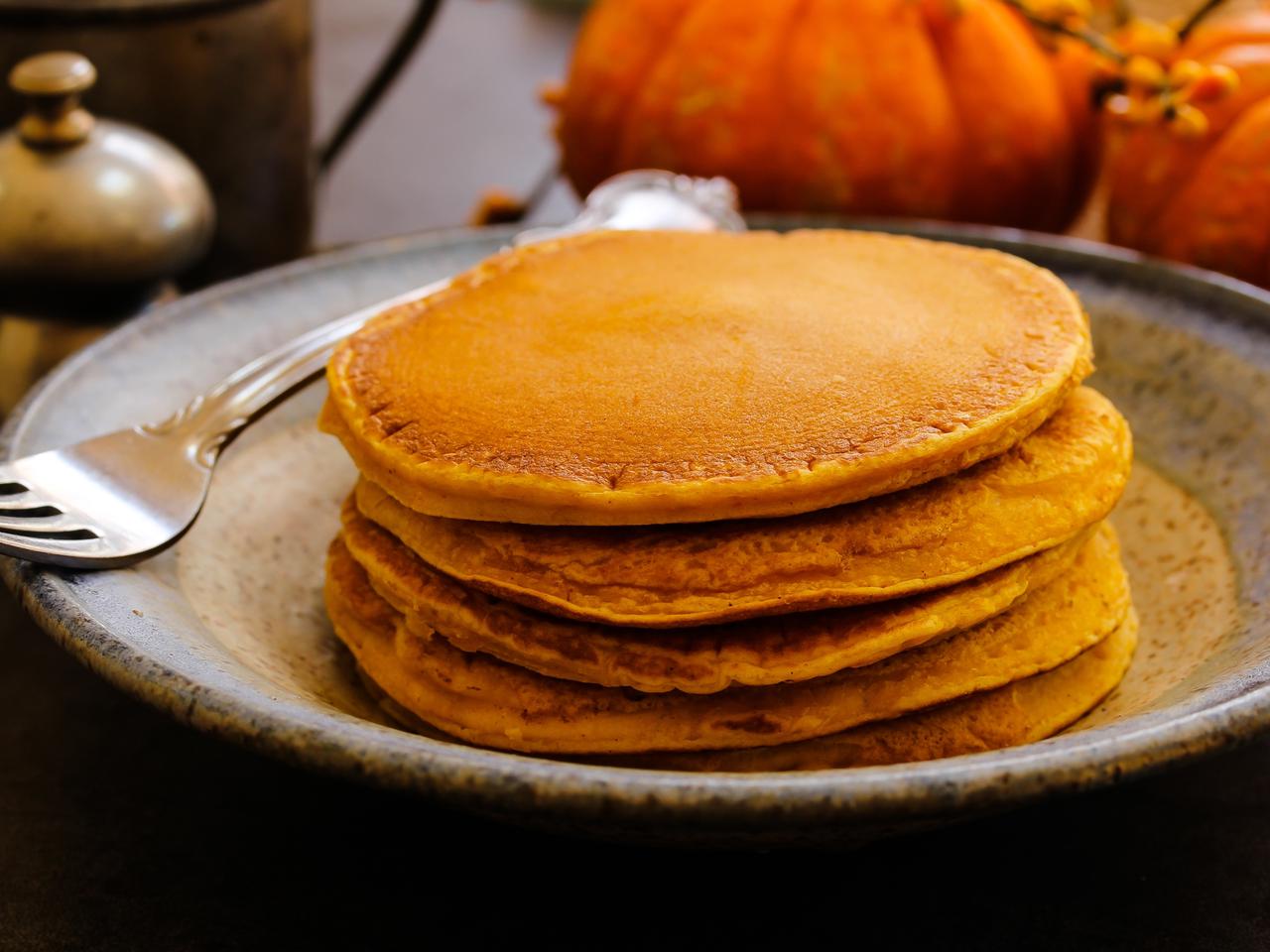 Placki dyniowo-twarożkowe