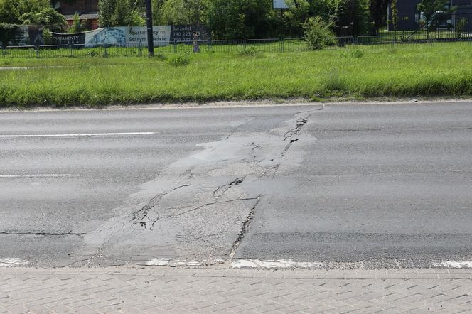 Tak wygląda al. Unii Lubelskiej w Lublinie przed przebudową (pierwsza połowa czerwca 2025)