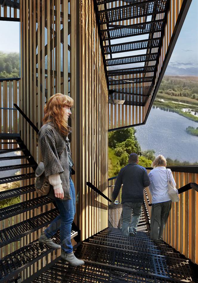 Tak będzie wyglądać nowa wieża widokowa na Szachtach