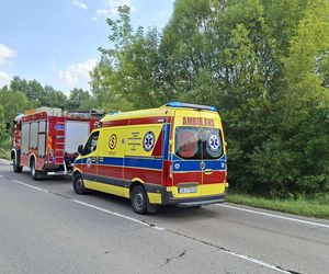 Wypadek w Lubieni