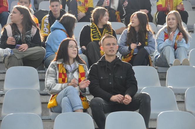 Korona Kielce - Lech Poznań. Zdjęcia kibiców na Exbud Arenie