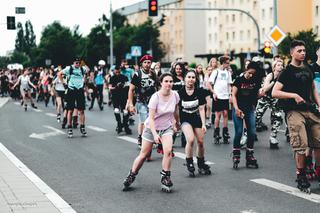 3. Nightskating Białystok. Przejazd wojskowy