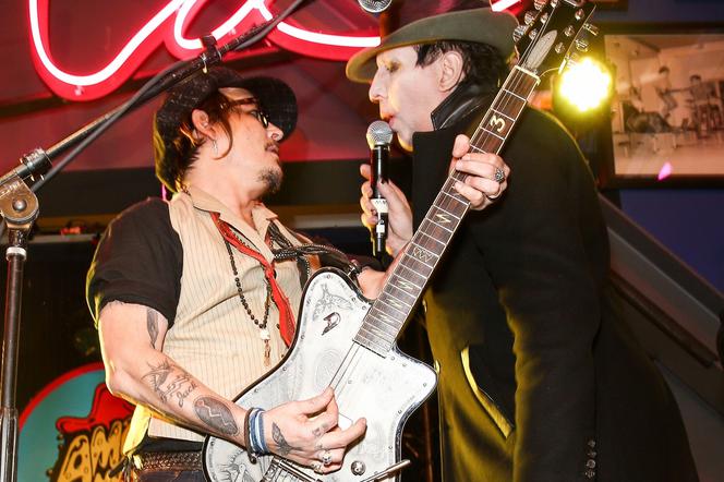 Johnny Depp i Marilyn Manson