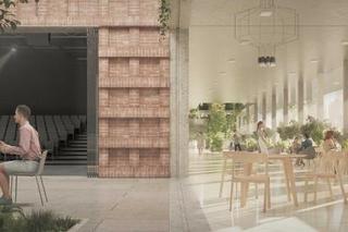 Projekt obejmuje dobudowanie nowej sceny wraz z zapleczem technicznym oraz modernizację zabytkowego obiektu. 