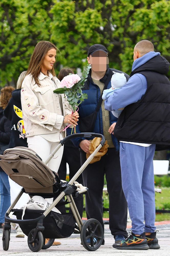 Karolina Gilon i syn. Ma kilka tygodni i juz jest gwiazdą