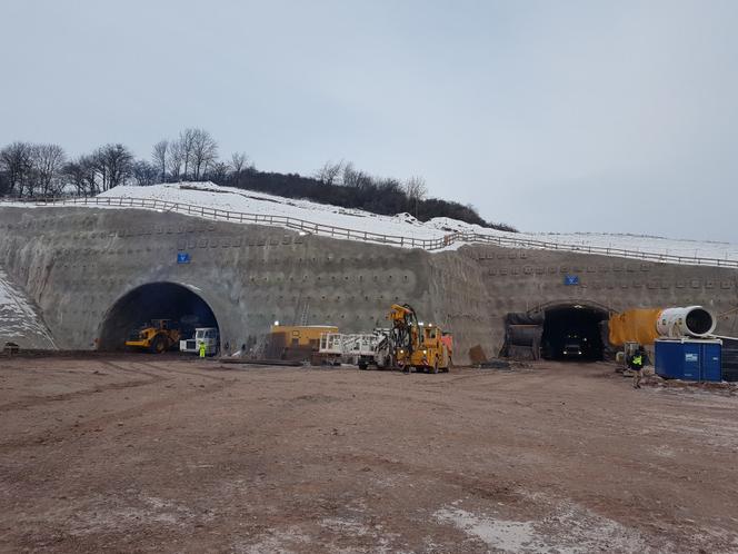 Trwa drążenie najdłuższego tunelu w Polsce