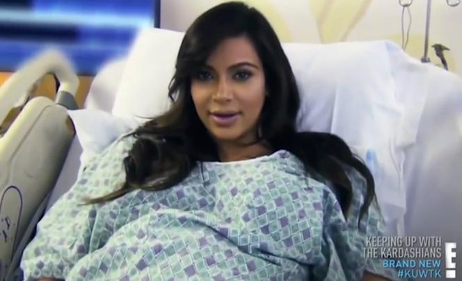 Poród Kim Kardashian