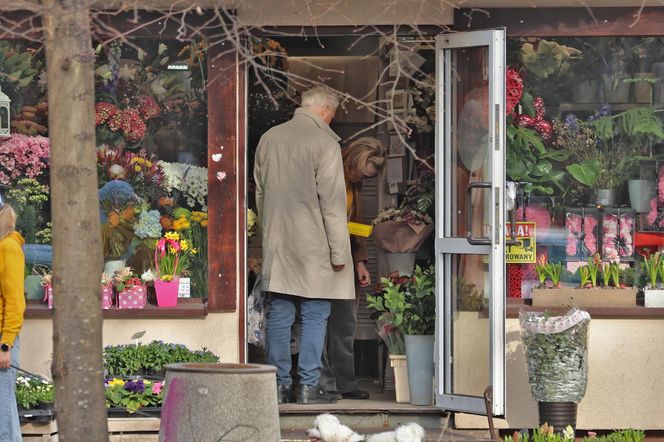 Barbara Bursztynowicz na spacerze
