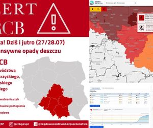 Małopolska zmaga się z nawałnicami. Wojewoda przedstawił niepokojące dane