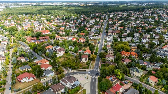 Okolice stacji metro Zacisze w Warszawie