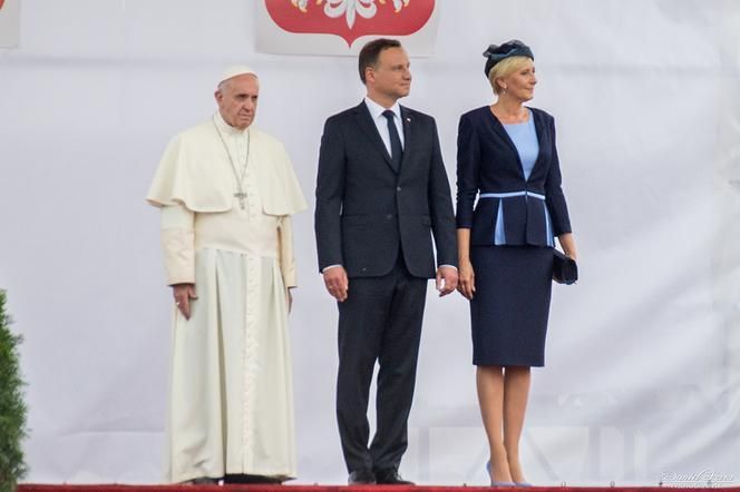 Jedyna wizyta papieża Franciszka w Polsce. Odwiedził Kraków, Częstochowę i Oświęcim