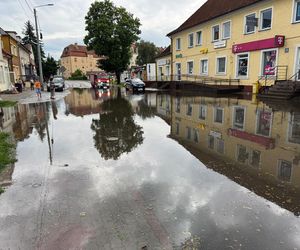   Gwałtowne ulewy w woj. warmińsko-mazurskim [03.08.2025]