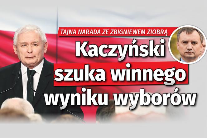 Kaczyński szuka winnego wyniku wyborów