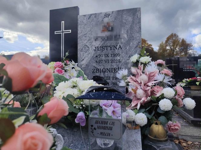 Justyna i Zbyszek zginęli z rąk Tadeusza Dudy. Pomnik na cmentarzu przypomina o horrorze