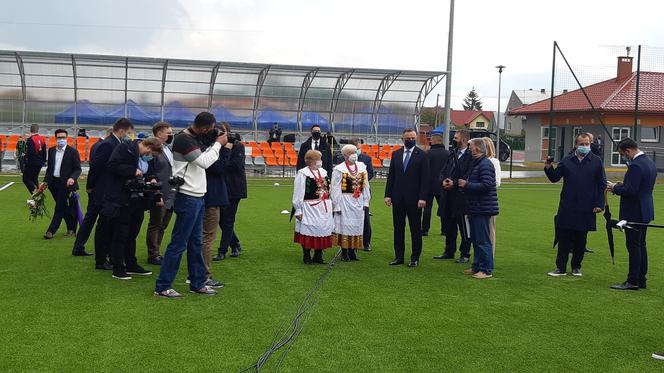 Prezydent Polski z wizytą w Woli Rzędzińskiej