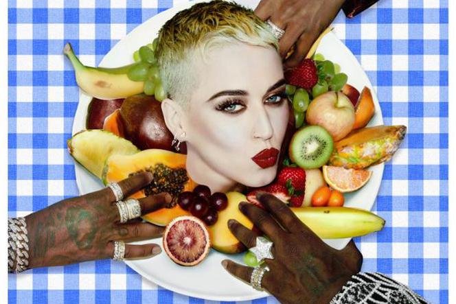 Katy Perry - okładka singla Bon Appetit
