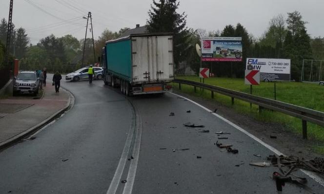 Wypadek między Wieliczką a Niepołomicami, nie żyje jedna osoba