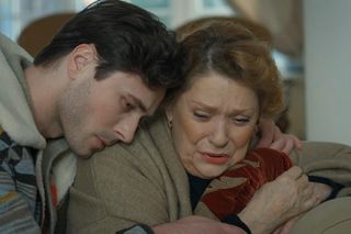 Barwy szczęścia, odcinek 3200. Cezary (Marcel Opaliński), Józefina (Elżbieta Jarosik)