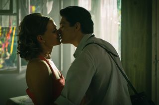 Czarna śmierć. Igor Bielik (Tomasz Ziętek), Anna (Agata Łabno)