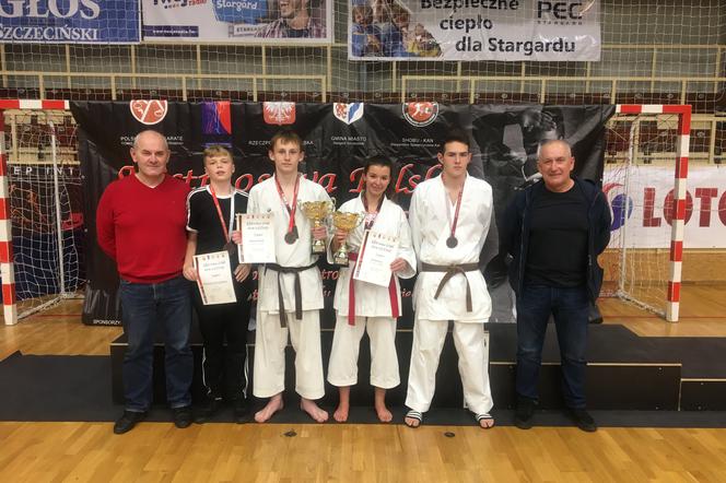 Sukces elbląskich karateków na Mistrzostwach Polski