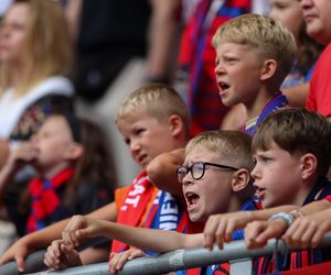Kibice na meczu Piast Gliwice - Górnik Zabrze