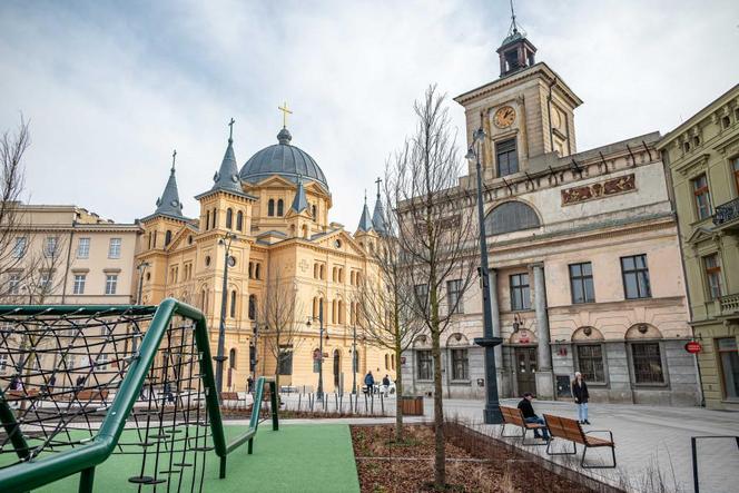 Plac Wolności w Łodzi po remoncie
