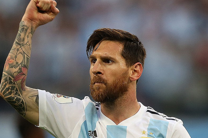 Leo Messi zdobył bramkę dla Argentyny w meczu z Nigerią [screen]