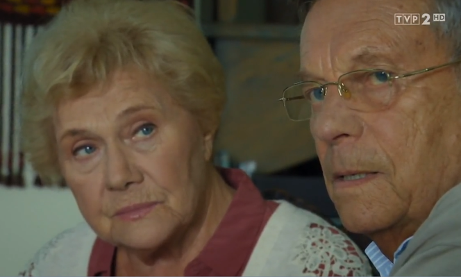 M jak miłość, odcinek 1412, Barbara (Teresa Lipowska), Józef (Stefan Friedmann)