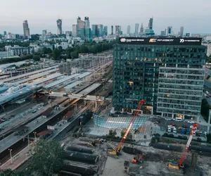 Przyspieszenie prac fundamentowych na budowie stacji Warszawa Zachodnia