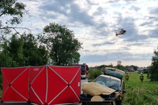 Groźny wypadek drogowy w miejscowości Wrzępia w powiecie brzeskim