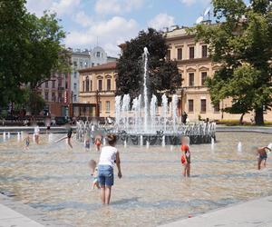 Upał w centrum Lublina