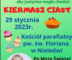 Dziewięcioletnia Justynka z Radziechów walczy o każdy krok. W Nieledwi można ją wesprzeć, kupując pyszne ciasta