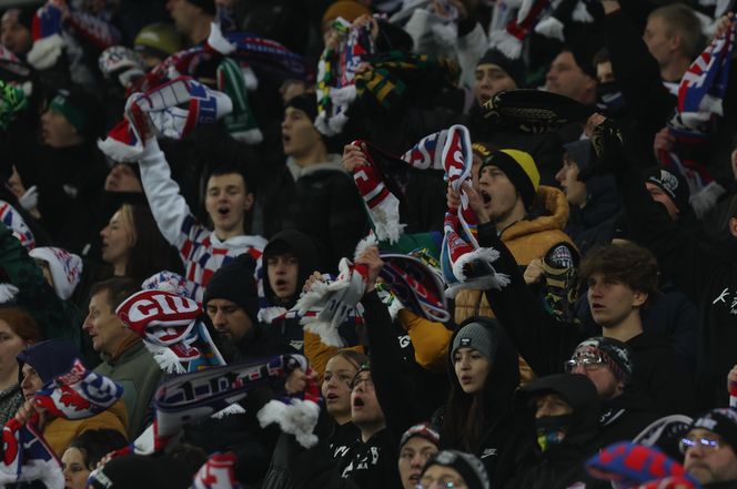 Kibice na meczu Górnik Zabrze - Lech Poznań