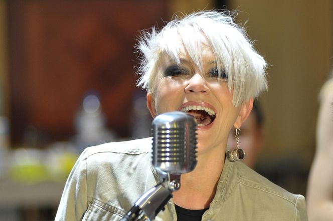 Małgorzata Ostrowska sama wypracowała swój niepodrabialny styl. Dosłownie!