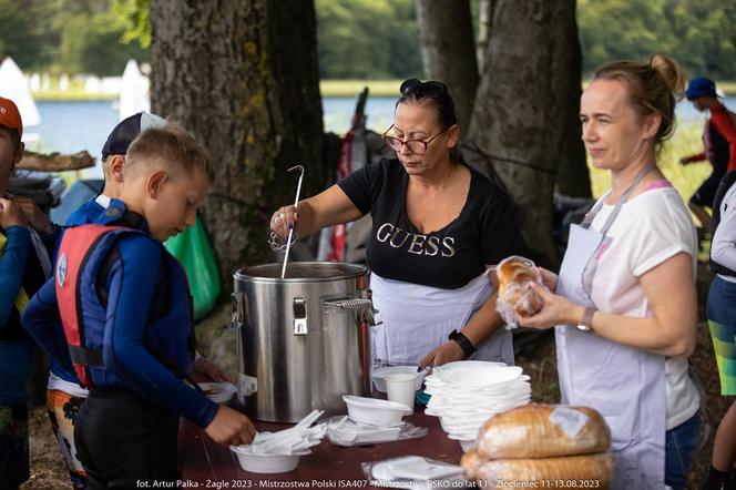 Regaty na jeziorze Siecino 