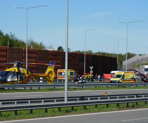 Dramat w Majdanie. Nie żyje motocyklista. Pasażerka walczy o życie