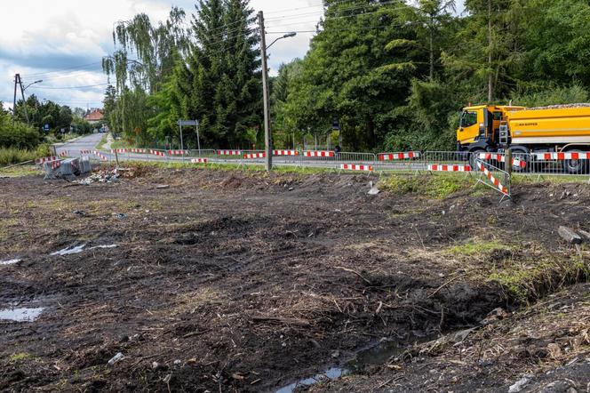 Budowa miejskiej części przystanku Szczecińskiej Kolei Metropolitalnej Stołczyn (Glinki)