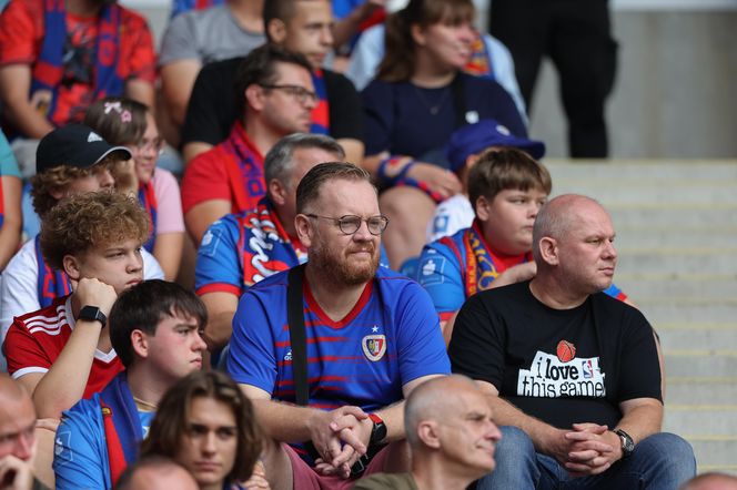 Kibice na meczu Piast Gliwice - Górnik Zabrze