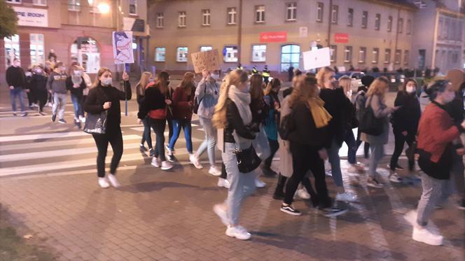 Drugi dzień Strajku Kobiet w Iławie (26.10.2020)